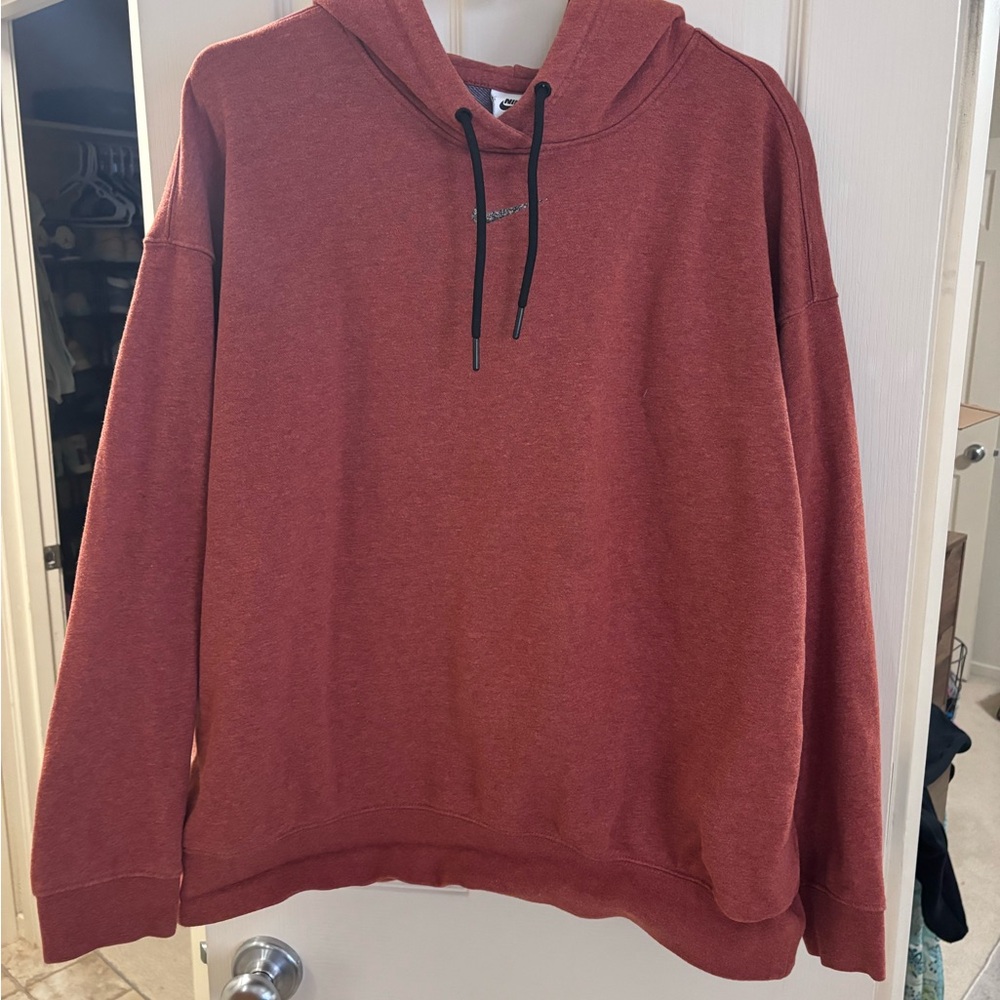 Nike orange hoodie